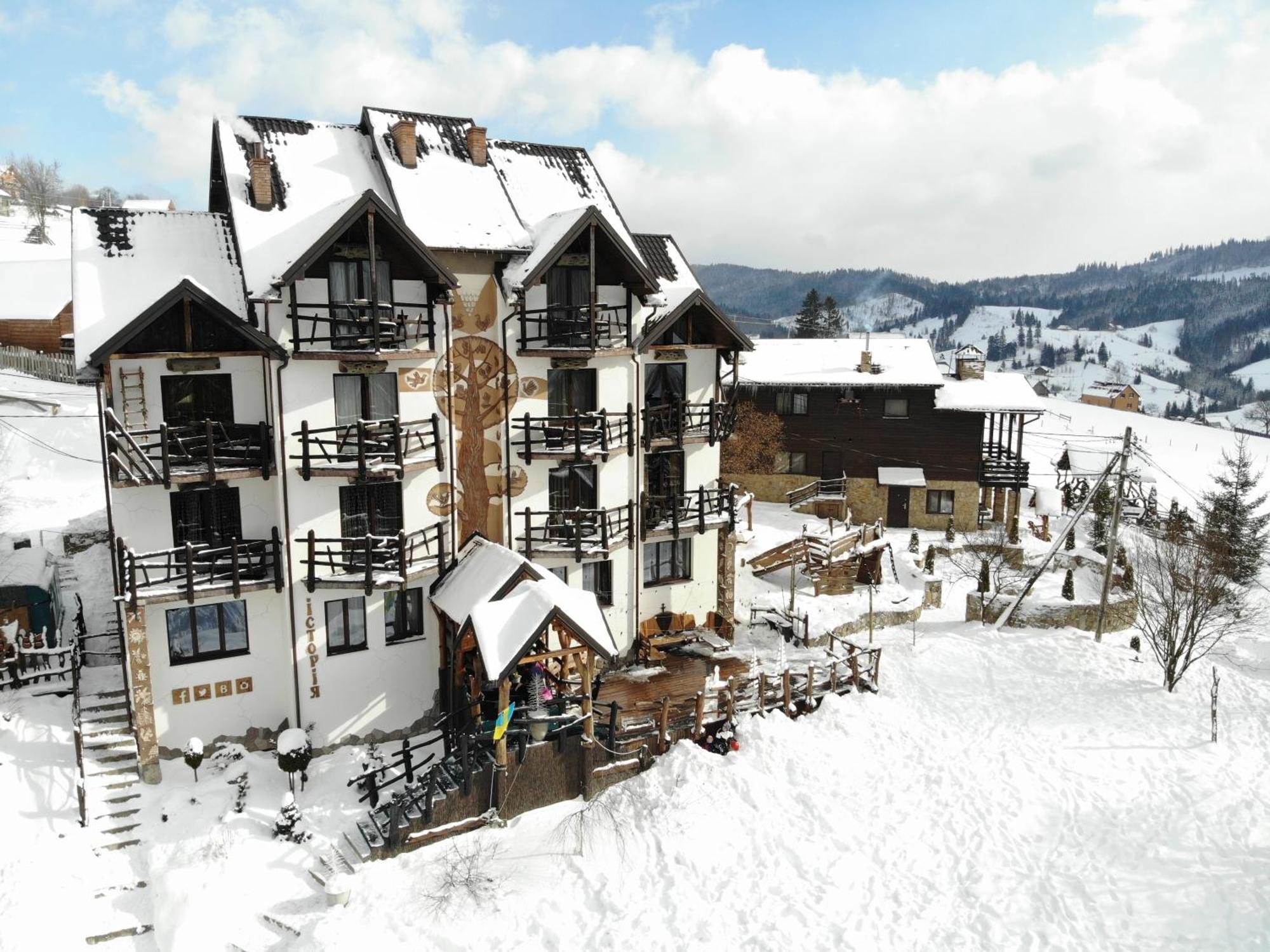 Stara Pravda Hotel - Vykrutasy Bukovel Dış mekan fotoğraf