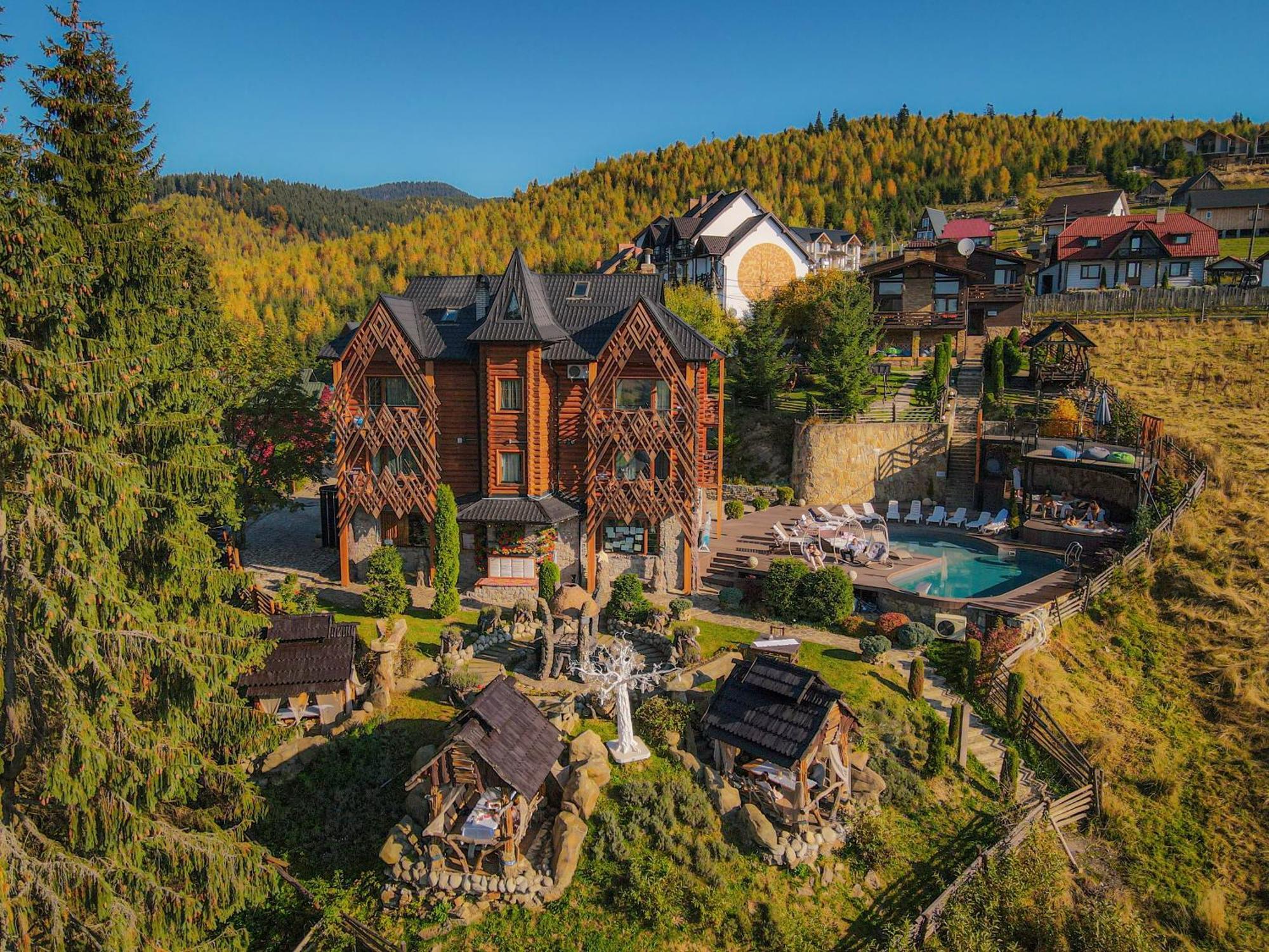 Stara Pravda Hotel - Vykrutasy Bukovel Dış mekan fotoğraf